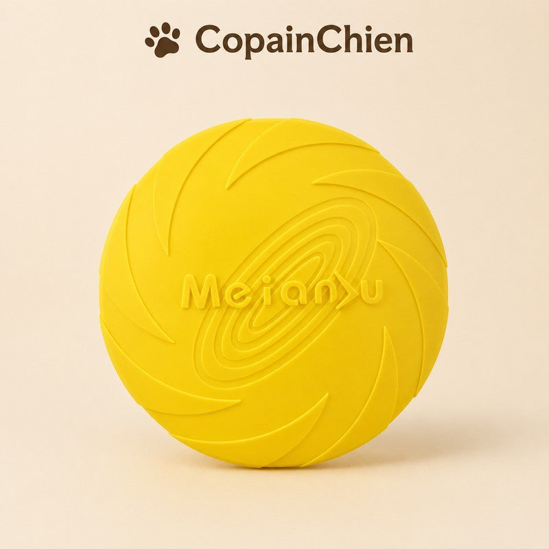 frisbee chien trajectoire stable lancer CopainChien