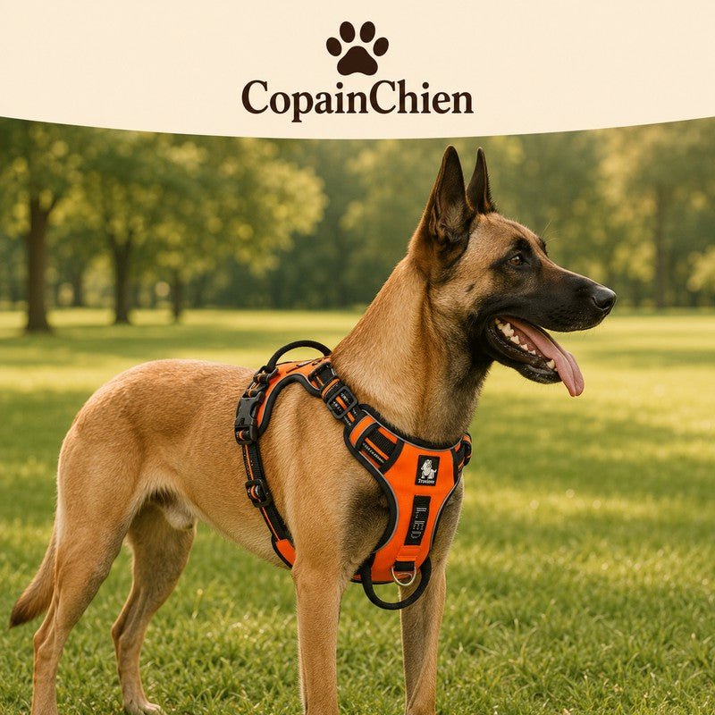 harnais step-in anti-traction reflechissant chien CopainChien