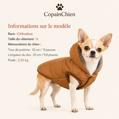 manteau polaire chien taille guide CopainChien