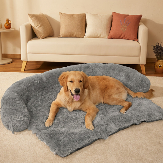 panier moelleux chien corail polaire cocoon CopainChien