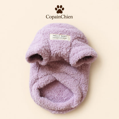 pull chien kaki automne hiver CopainChien