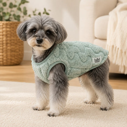 pull molleton doux petit chien rose CopainChien