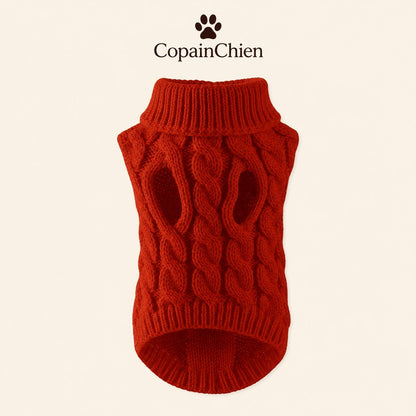 pull chien doux bleu spitz CopainChien