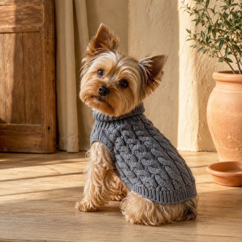 vetement petit chien laine enfilage CopainChien