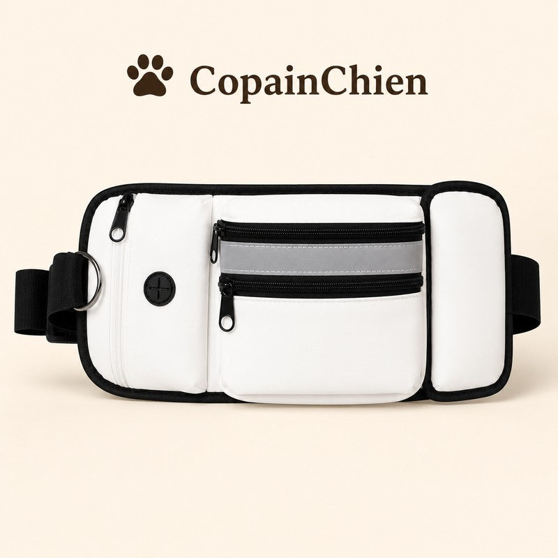 pochette ceinture dressage chien noir CopainChien