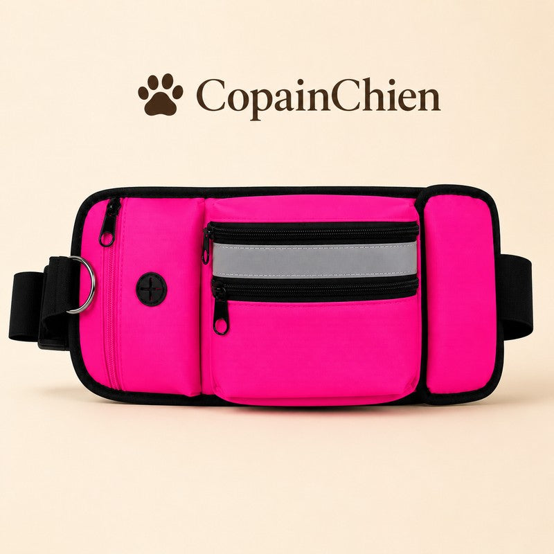 poche zippee telephone sac dressage CopainChien