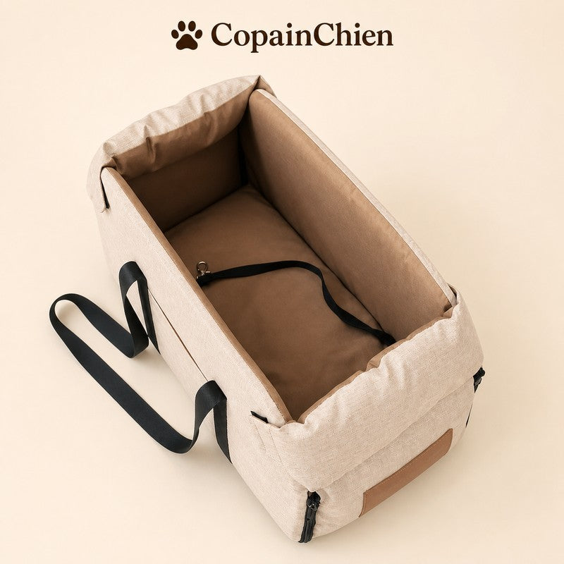 fixation securite siege console chien CopainChien