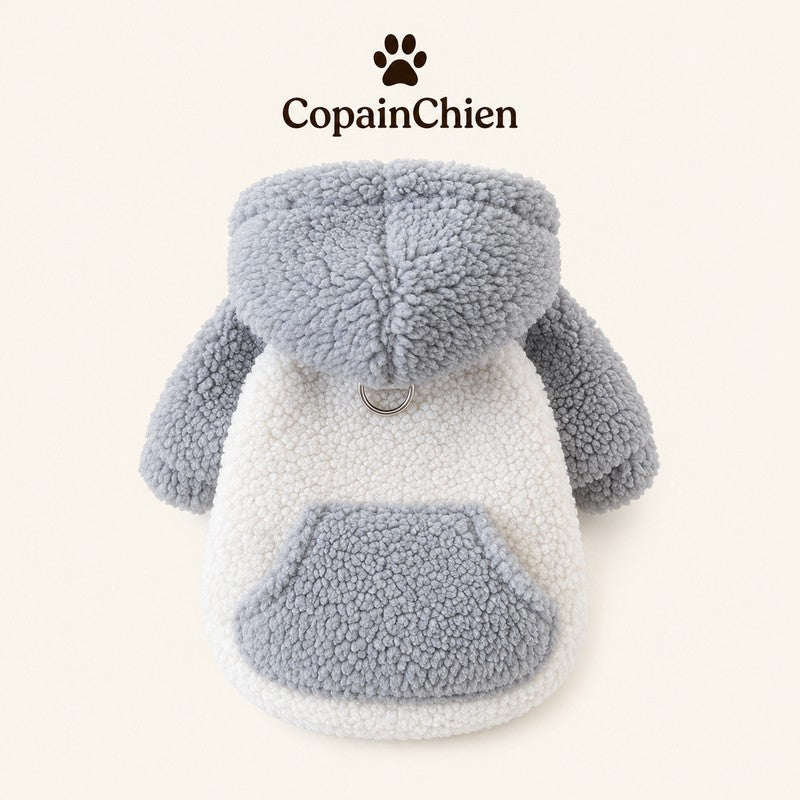 sweat capuche chiot taille XS XL CopainChien