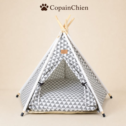 tente tipi lavable chien TipiCosy vue ensemble
